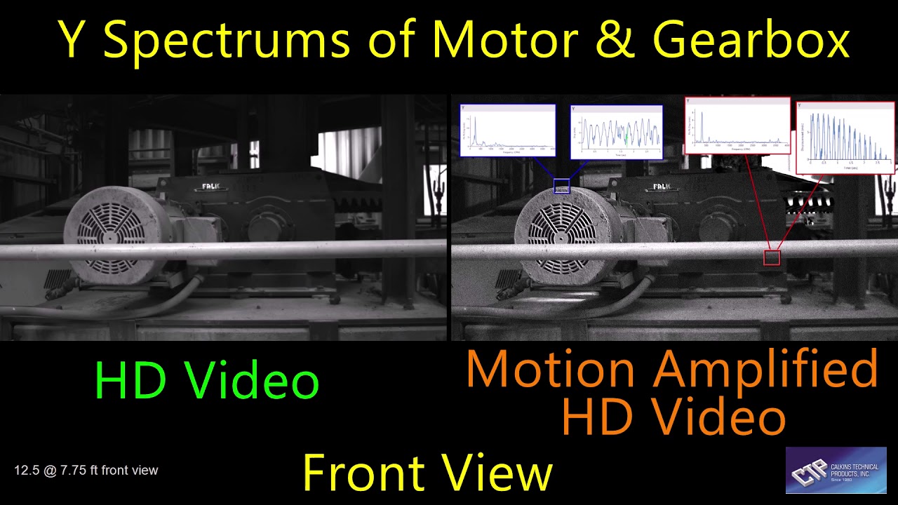 Motion Amplification Vibration Analysis