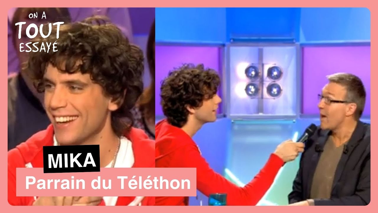 Téléthon : Mika est le parrain de l'édition 2024 - On a tout essayé 04/04/2007