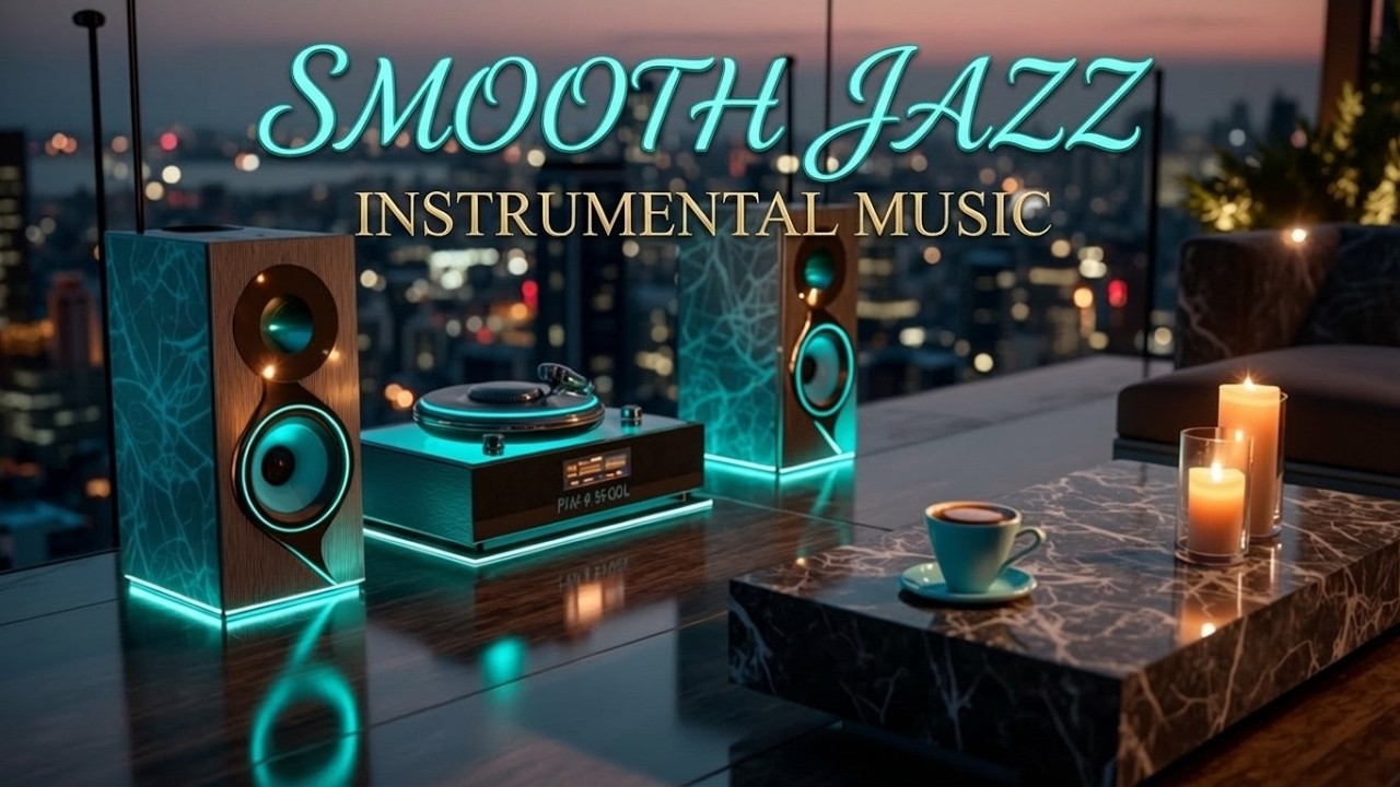 Smooth Jazz Instrumental - Soulful R&B Instrumental - Night Jazz Vibes - Luxury Chill Music