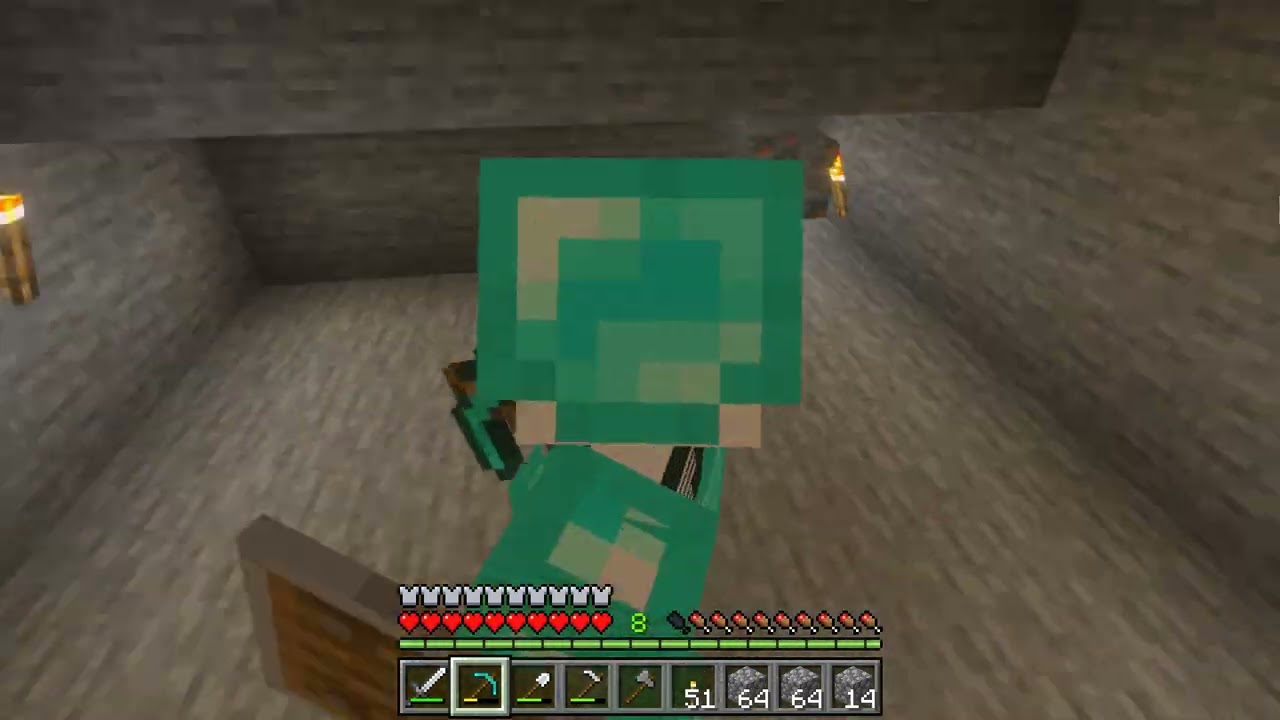 primeiro video de minecraft