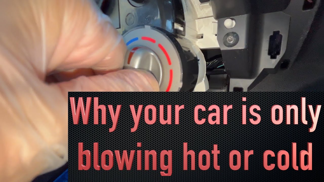 Почему ваш автомобиль дует только горячим или только холодным воздухом Nissan Micra