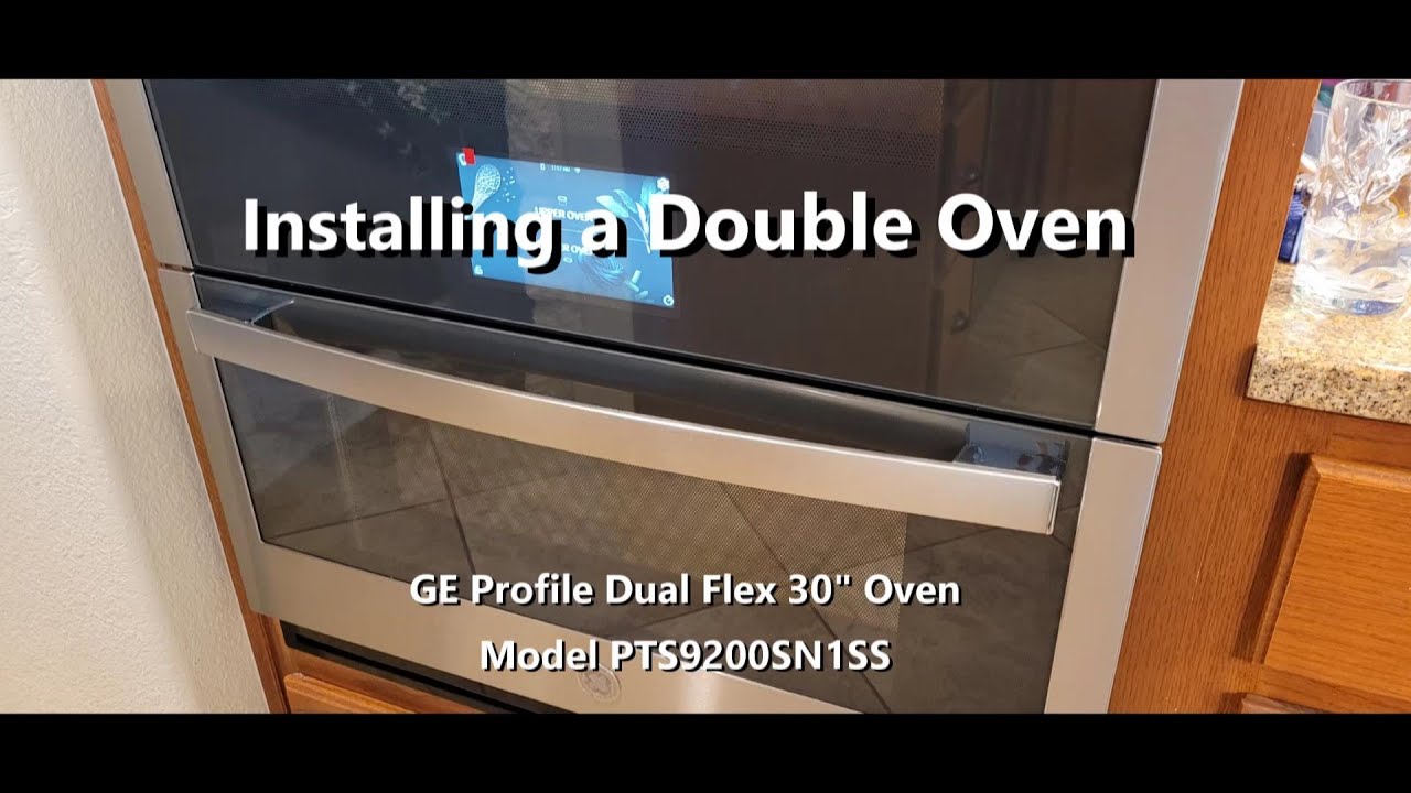 Installing a double oven - model GE PTS9200SN1SS PTS9200SNSS