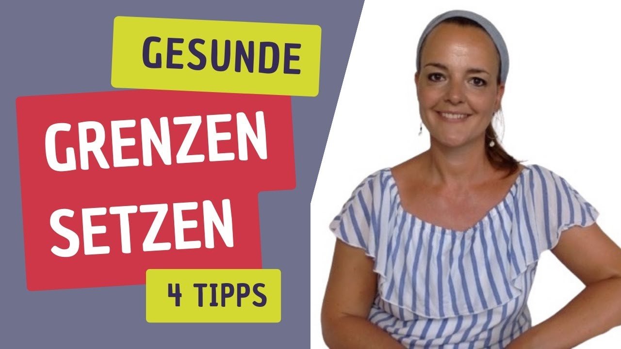 4 Tipps, um gesunde Grenzen zu setzen | Nein sagen lernen