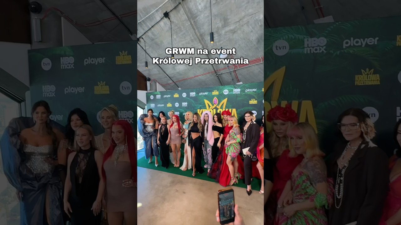 GRWM na event premiery 3 sezonu KR&Oacute;LOWA PRZETRWANIA na TVN ❤️ jak się wam podobał 1 odcinek? 😁