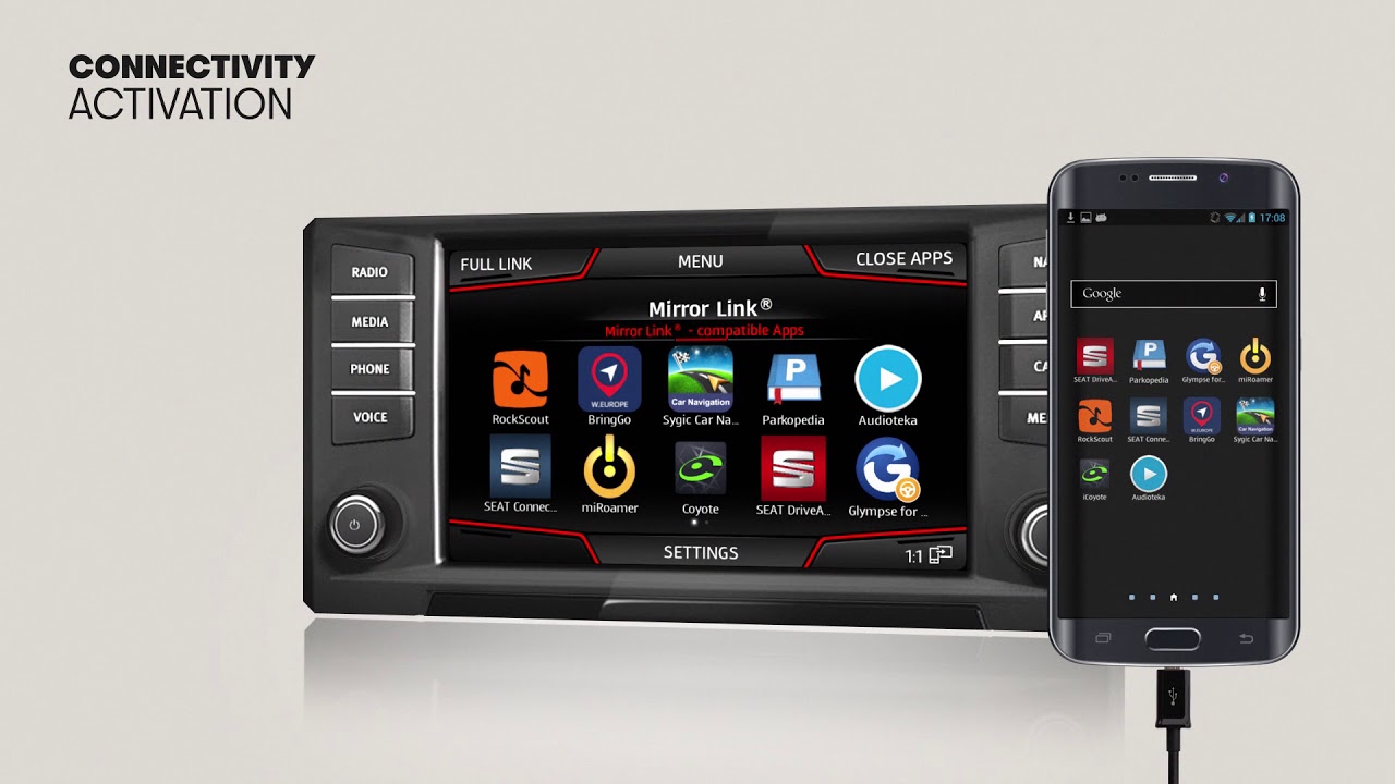 Full Link: Connect your Smartphone with your car - SEAT Ateca 2019 | SEAT