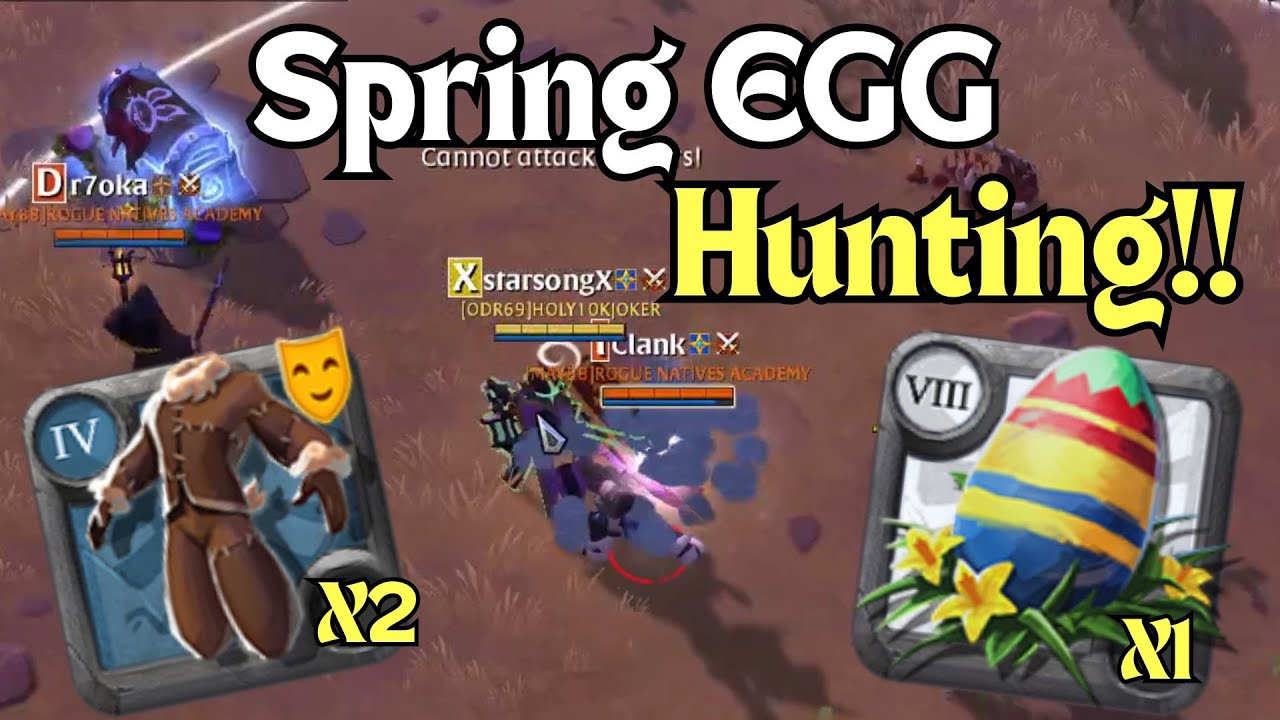 【Albion Online】Vibrant Spring Cottontail Egg Hunting!!!