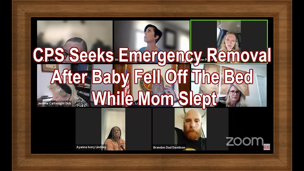 CPS Seeks Emergency Removal After Baby Fell Off The Bed While Mom Slept