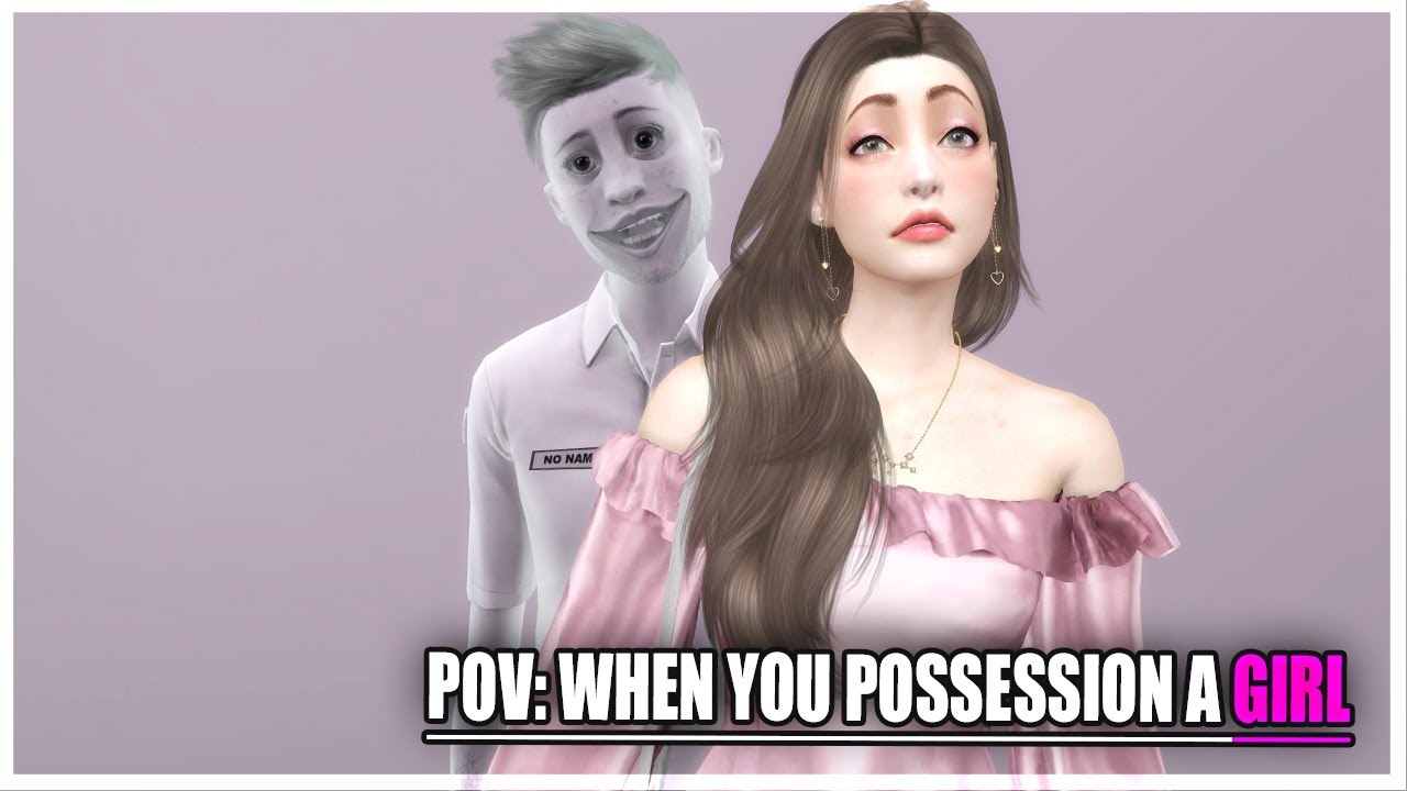 When A Ghost Stole A Women Life: The Body Possession | Sims 4
