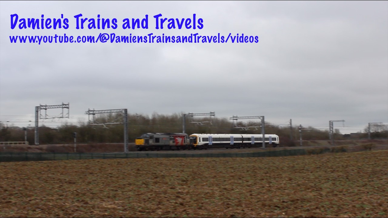 Class 37 No. 37884 “Cepheus” Dragging Class 466 Unit No. 466041 past Irchester, 12th February 2026