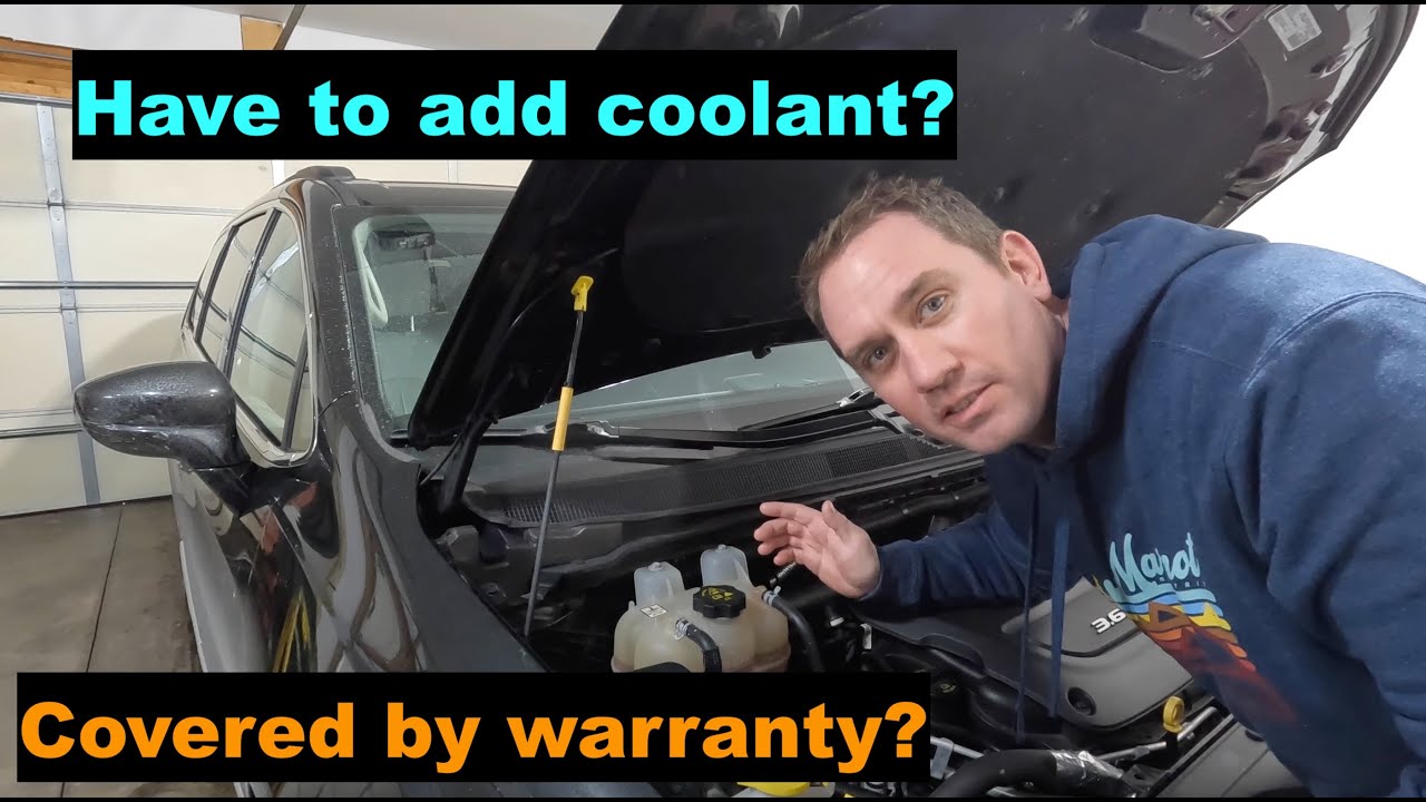 Coolant Leak on Chrysler 3.6L Pentastar V6 - Oil filter/cooler housing