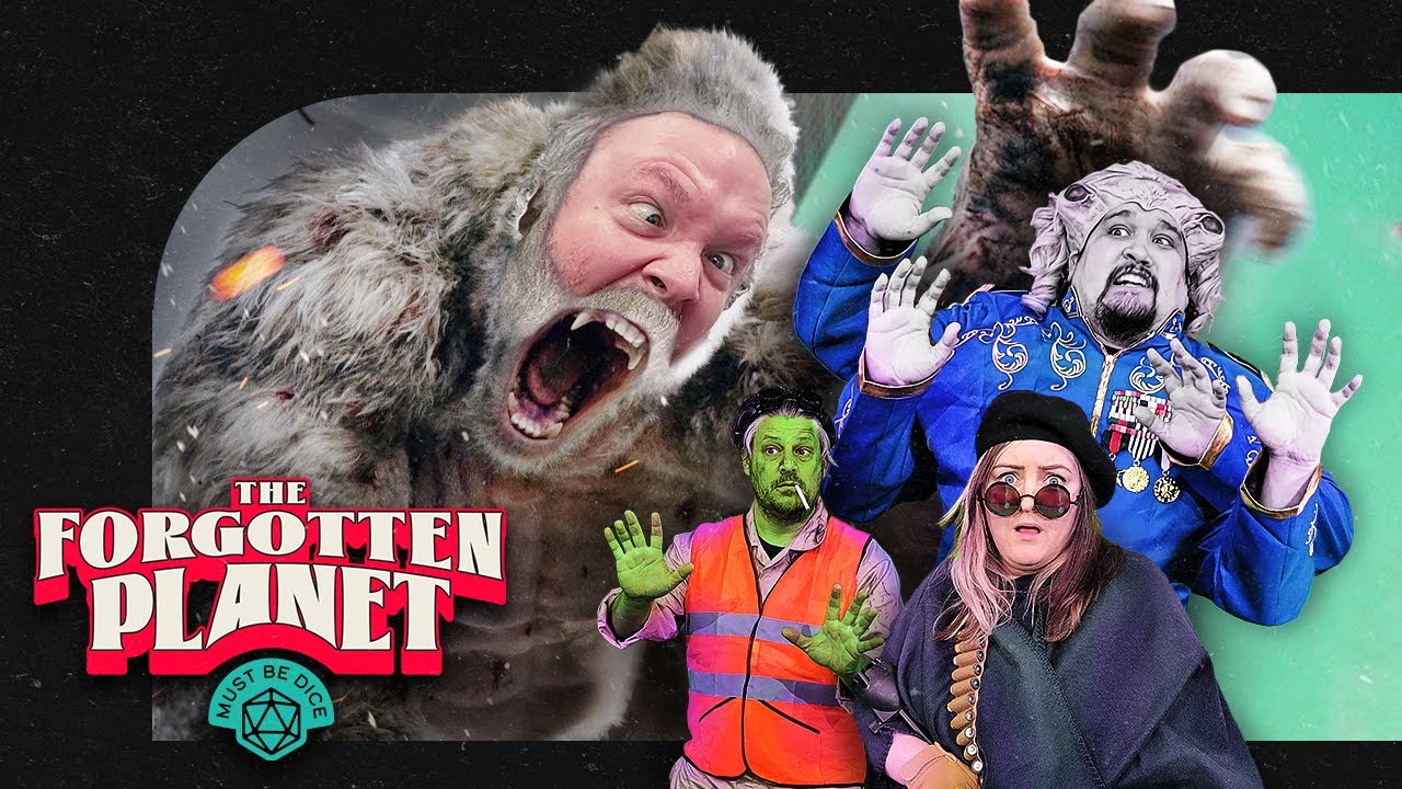 Rise of the Ape of the Planet of the Salamanders - The Forgotten Planet RPG Finale | Must Be Dice