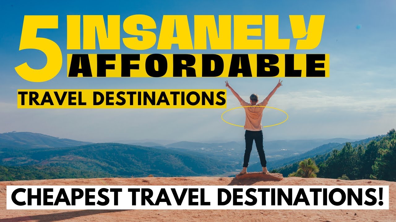 Top 5 cheapest travel destinations in 2023! Budget travel 2023! Travel on budget! #travel