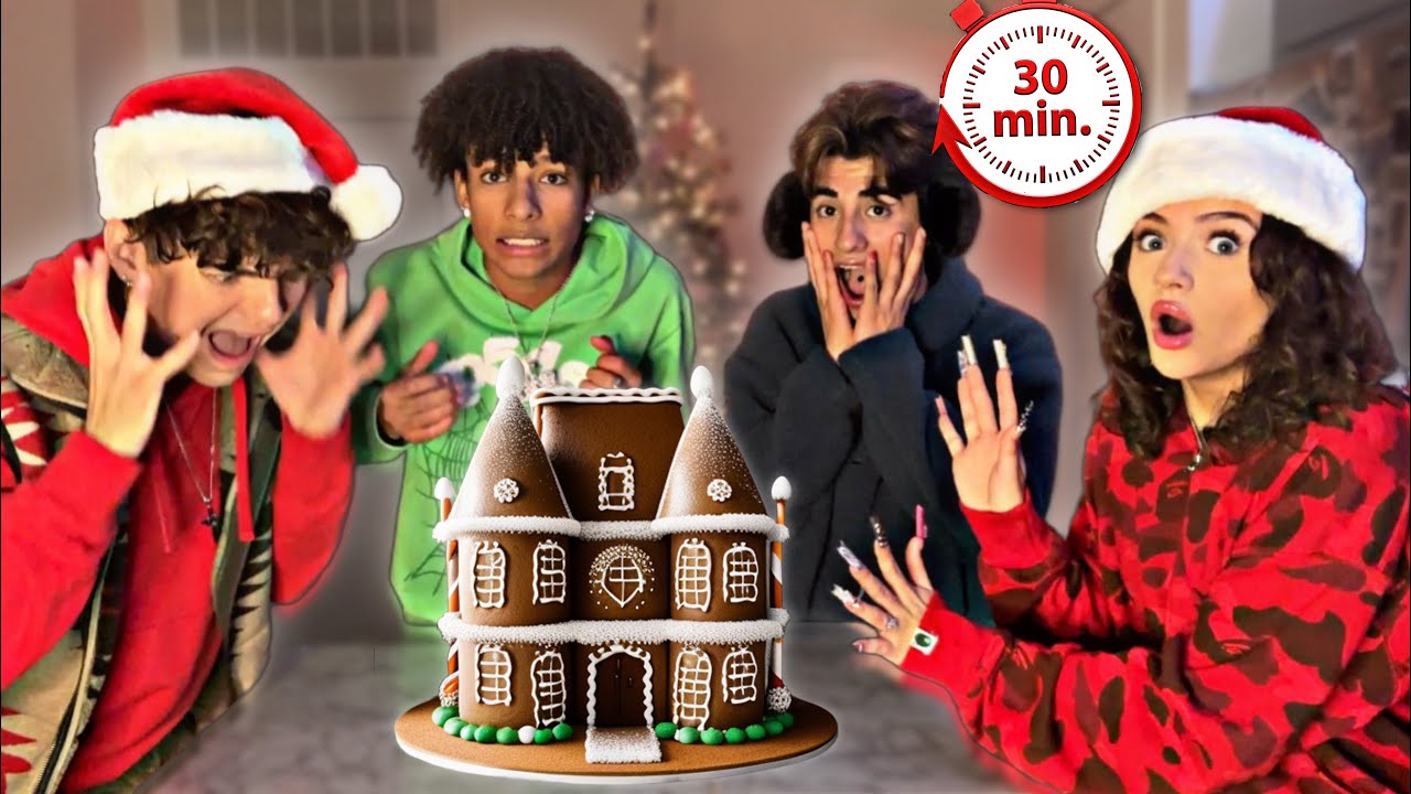 EXTREME GINGERBREAD HOUSE COMPETITION…