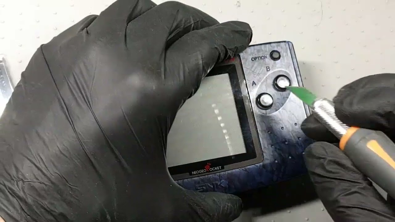NGPC Pro Glass Screen Cover Replacement Upgrade Guide (Neo Geo Pocket Color)
