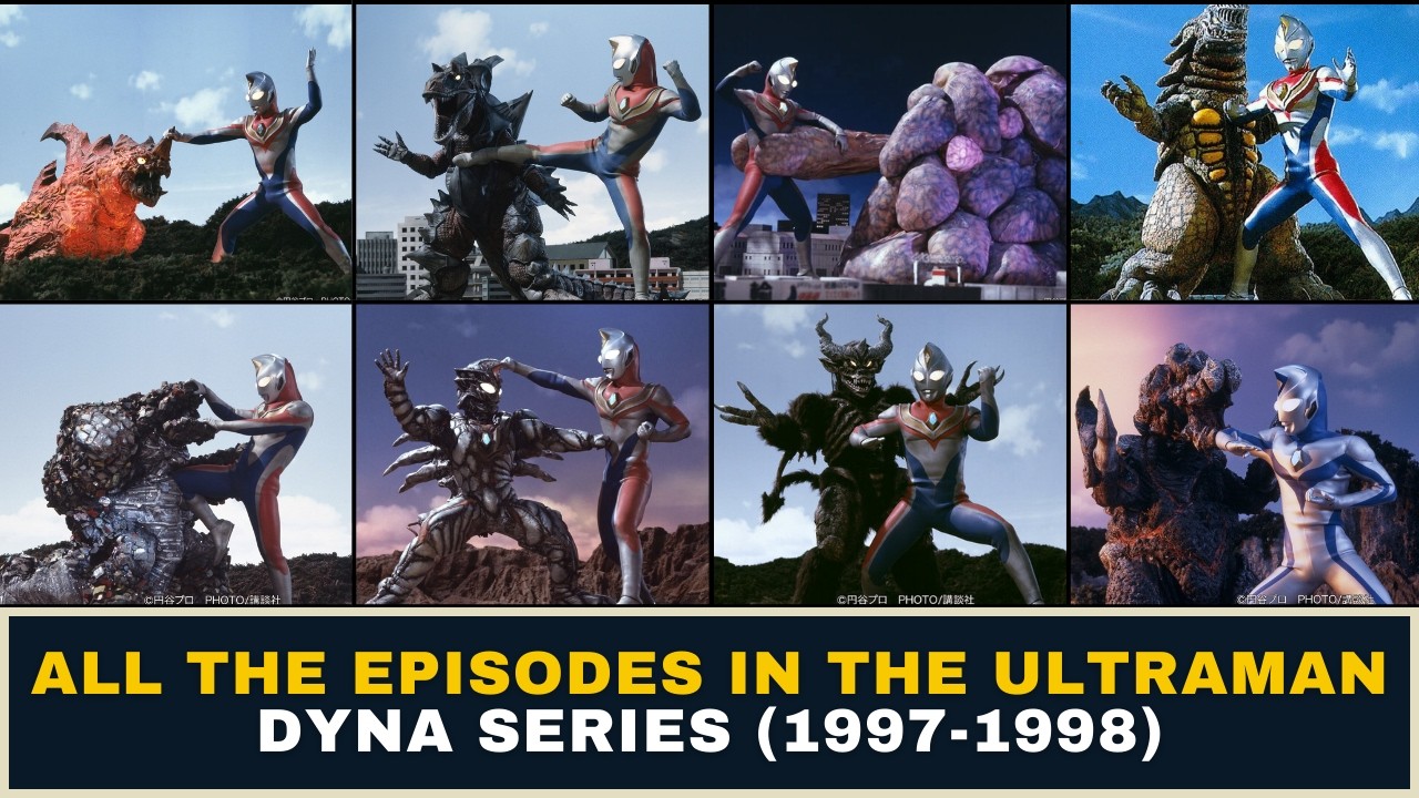 All The Episodes In The Ultraman Dyna Series (1997-1998) #ultraman #ultramantiga #ultramandyna