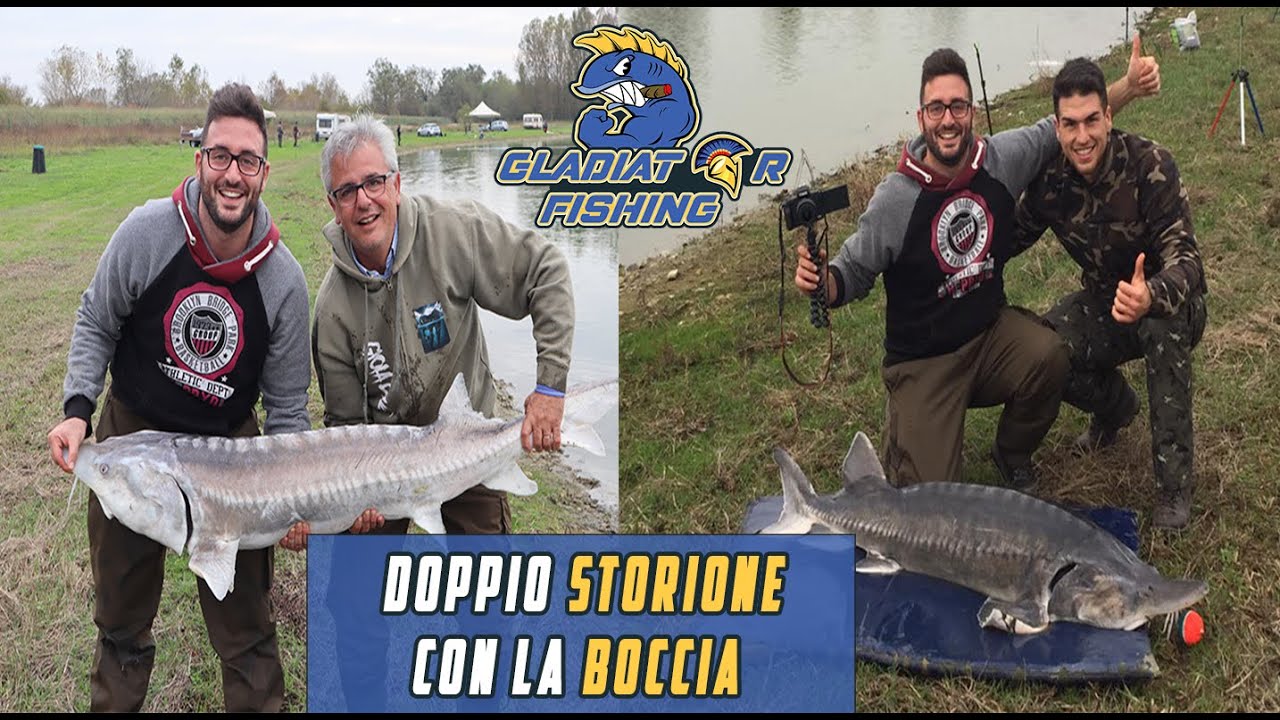 DOPPIO STORIONE CON LA BOCCIA / JURASSIC LAKE