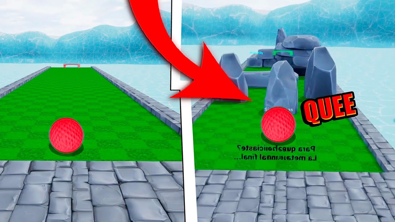 GOLF IT! EL MAPA MAS TROLL! SPAWNEAN COSAS SIN SENTIDO!
