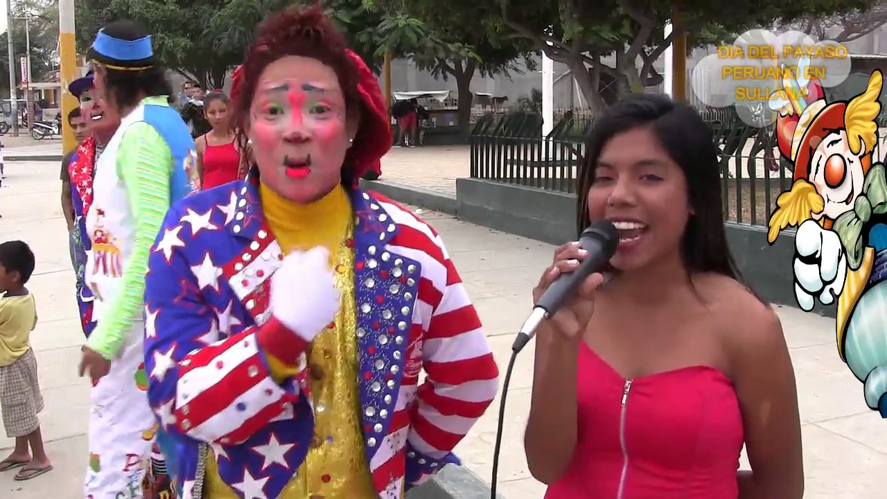 PASACALLE DÍA DEL PAYASO PERUANO EN SULLANA PIURA PERU  25 MAYO 2017