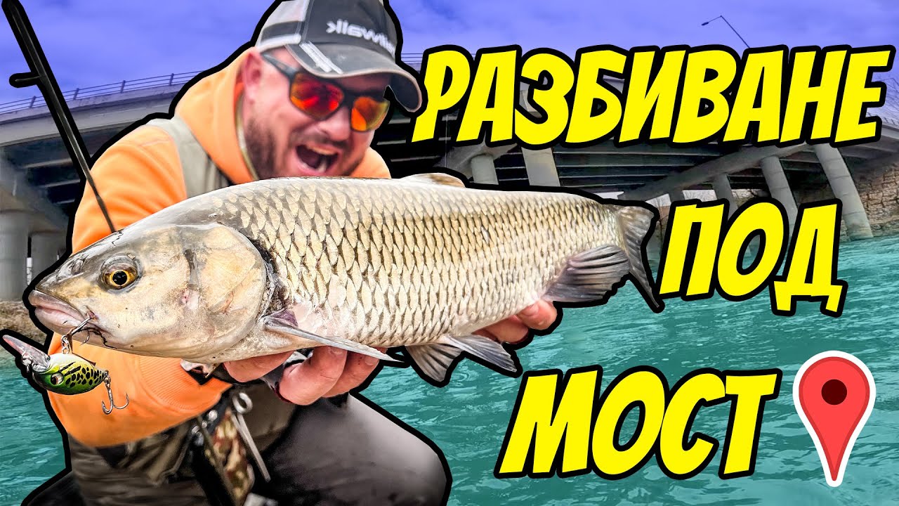 ОТКРИХМЕ ГИ ПОД МОСТ! РИБОЛОВ НА КЕФАЛ С ВОБЛЕР