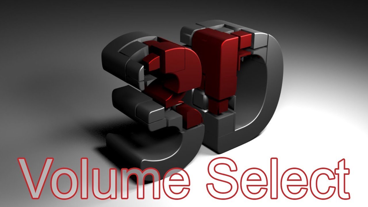 Volume Select Animations With 3ds Max.