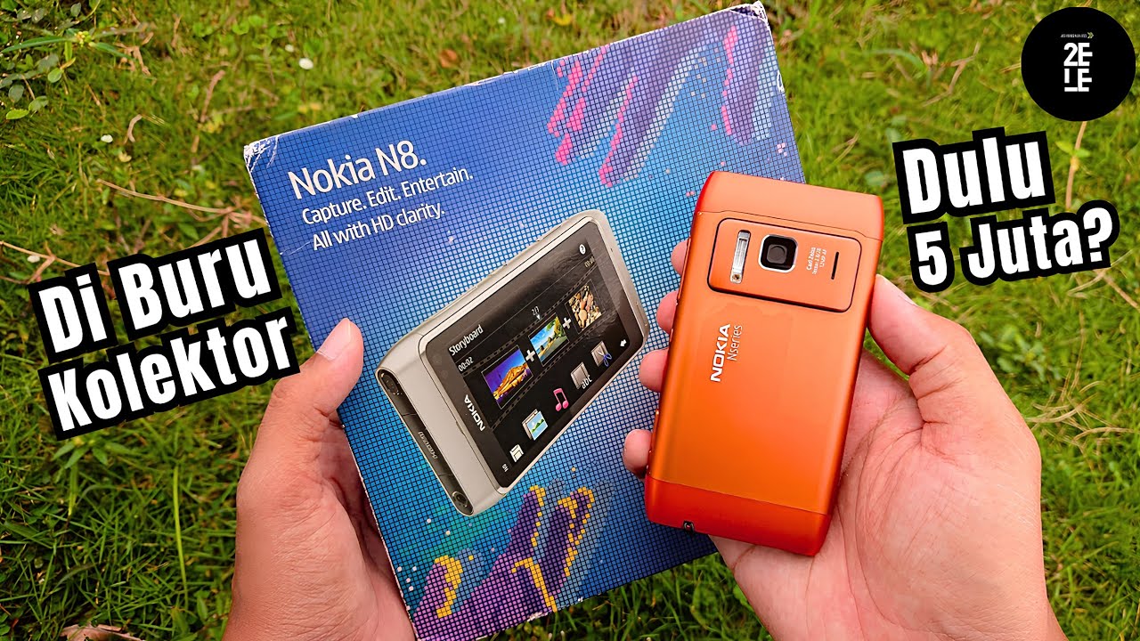 LAYAK DI KOLEKSII, UNBOXING Nokia N8 Orange Di Tahun 2026