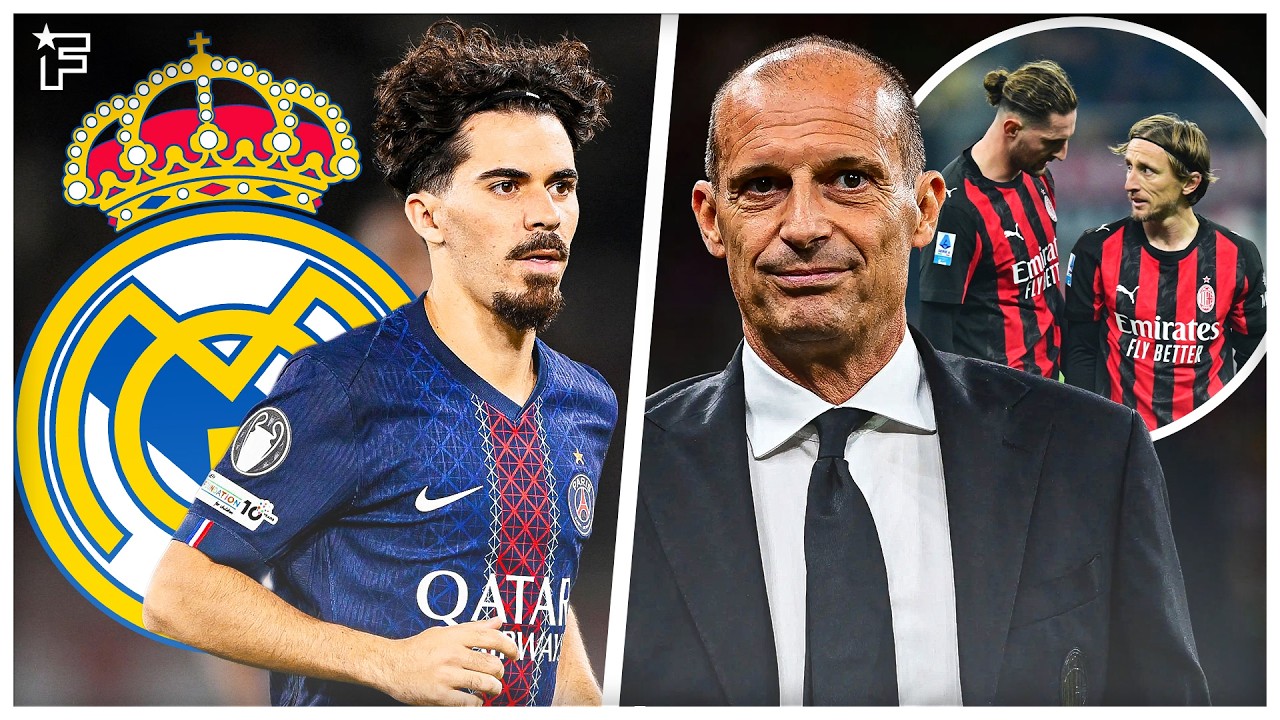 Vitinha RÉPOND à l'appel du Real Madrid, l'EXIGENCE d'Allegri pour coacher le Real | Revue de presse