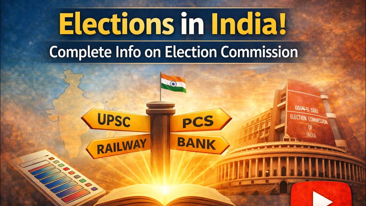 Election Commission of India Explained | Indian Electoral System | UPSC, PSC, SSC, Banking