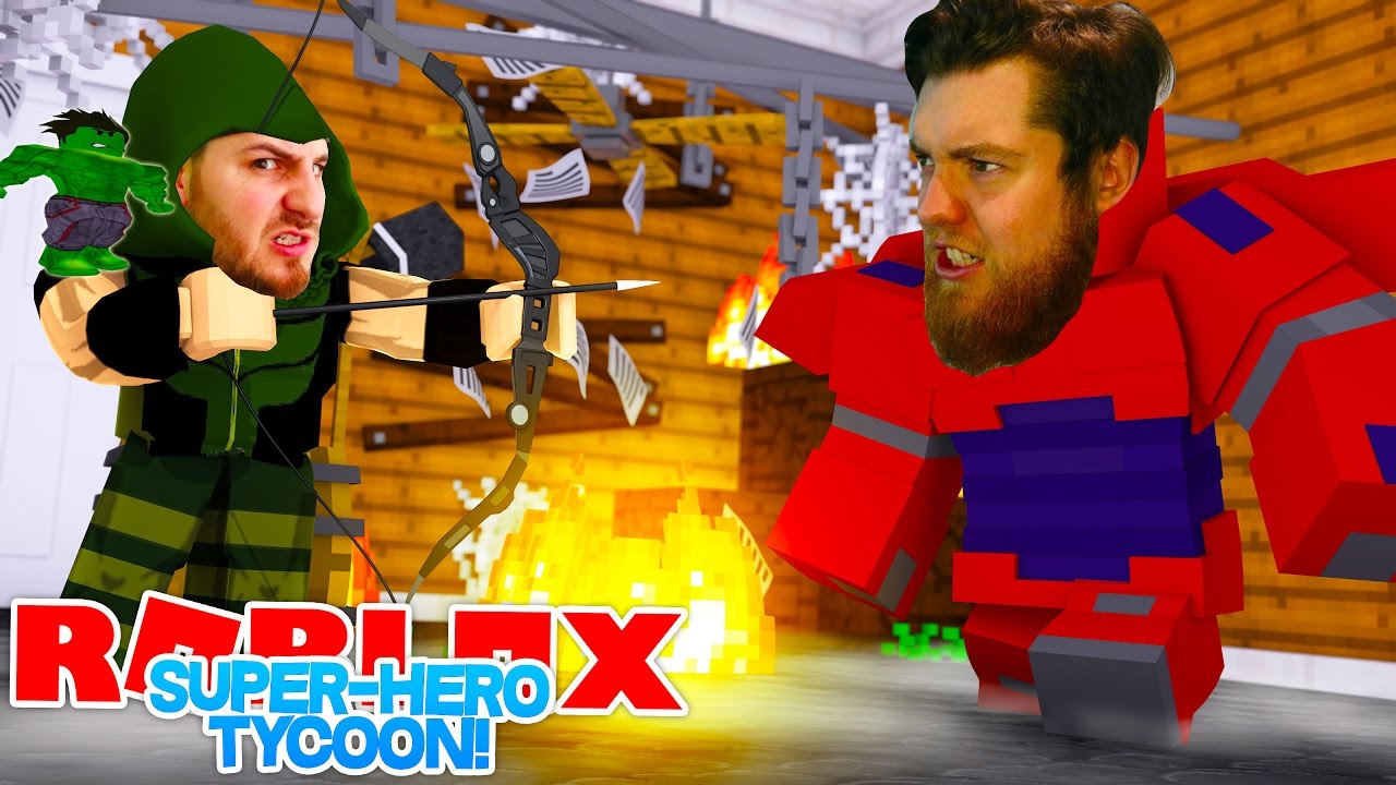 ROBLOX ADVENTURE - ROPO IS THE GREEN ARROW & GETS A PET HULK!!