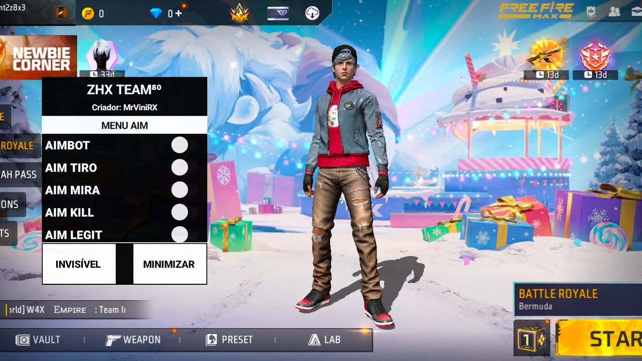 AIM KILL MOD MENU HACK || OB51 FREE FIRE MOD MENU HACK 😈 ANTIBAN MOD MENU HACK 😈