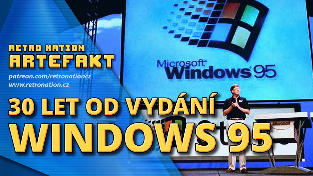 Artefakt: SPECIÁL - 30 let od vydání WINDOWS 95