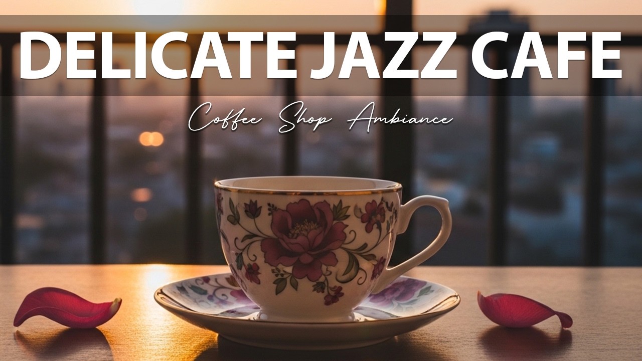 Delicate Jazz Music ☕ Relaxing Jazz Coffee & Smooth Café Bossa Nova for Good Mood and Focus