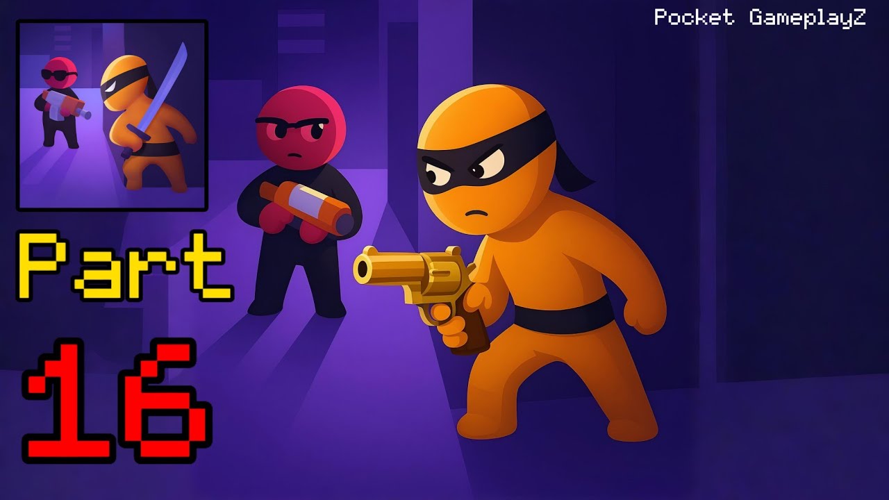 Stealth Master: Assassin Ninja - Gameplay Walkthrough Part 16 - Master the Shadows! (iOS, Android)
