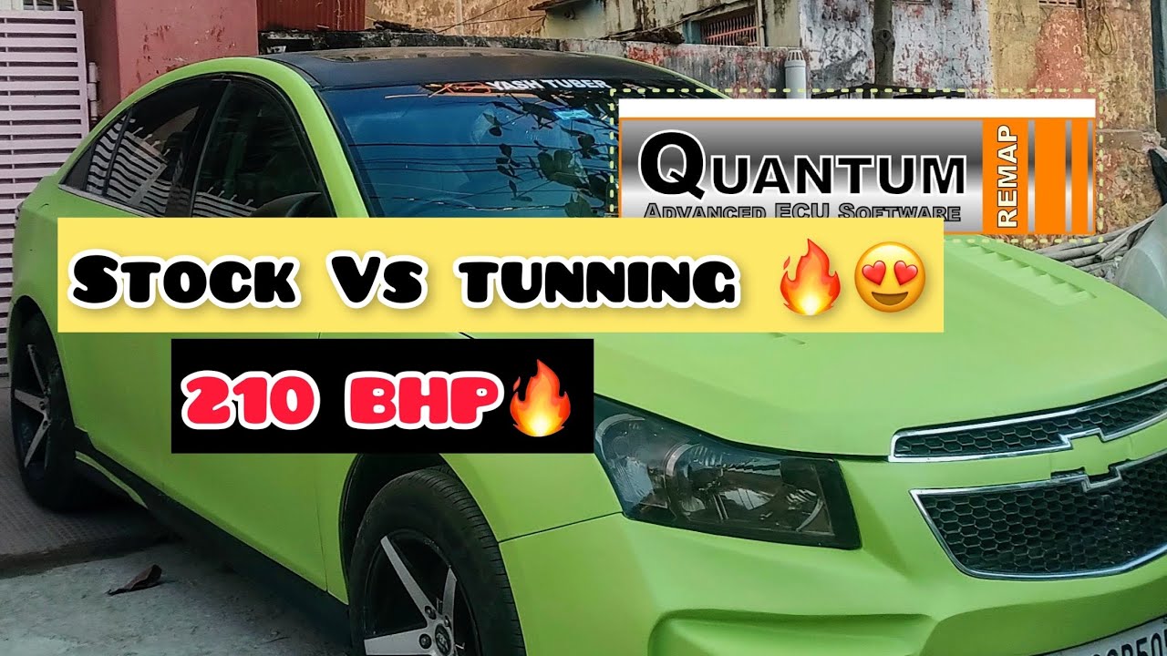North India's First Cruze With Quantum Tunning 🔥😍 | Ecu Remapping Cruze | @YashTuber