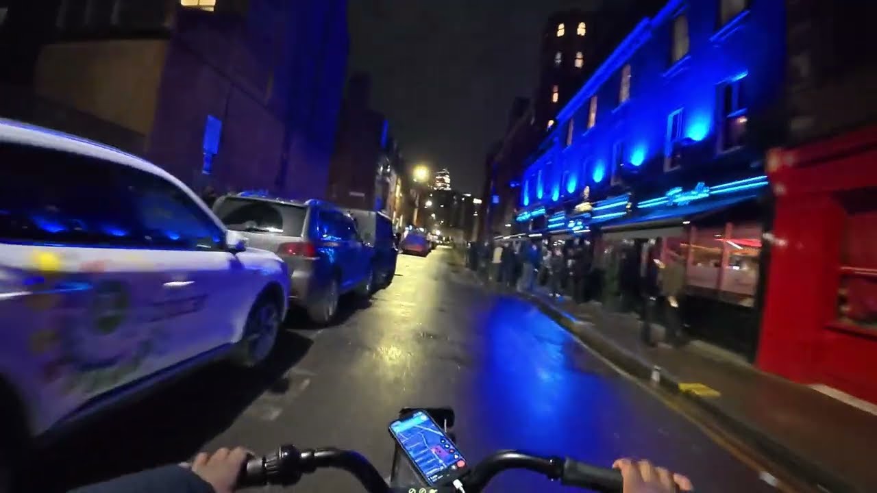 Riding Around London At Night | More Waffling... | T Treks