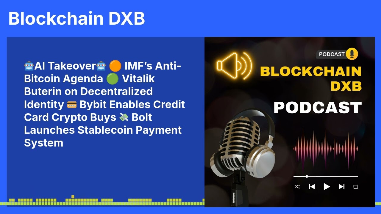 🤖AI Takeover🤖 🟠 IMF&rsquo;s Anti-Bitcoin Agenda 🟢 Vitalik Buterin on Decentralized Identity 💳 Bybit...