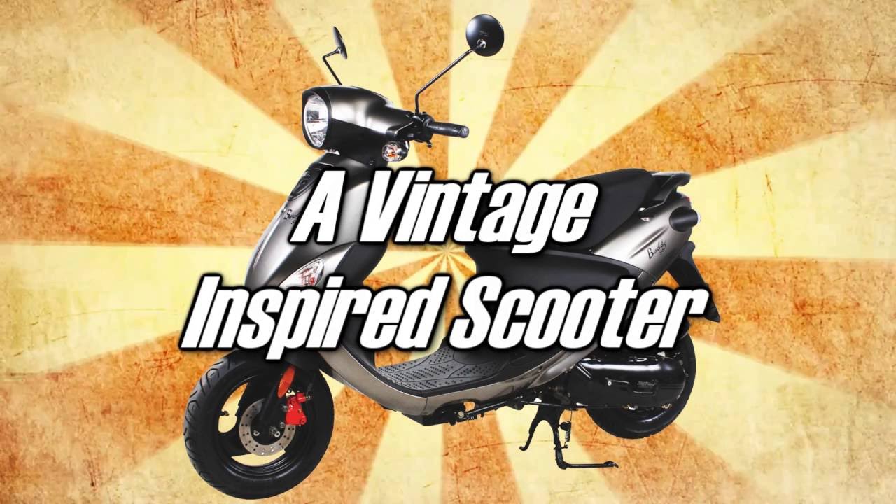 🛵2018 Genuine Buddy 50cc Scooter (Overview & Specs) 🛵