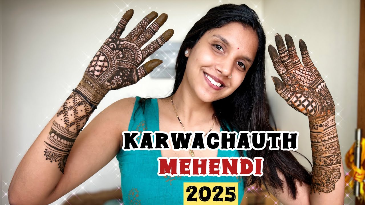 KARWACHAUTH Mehndi Vlog | ✨ 2025 ✨ | @Happy_Soul_Preeti 