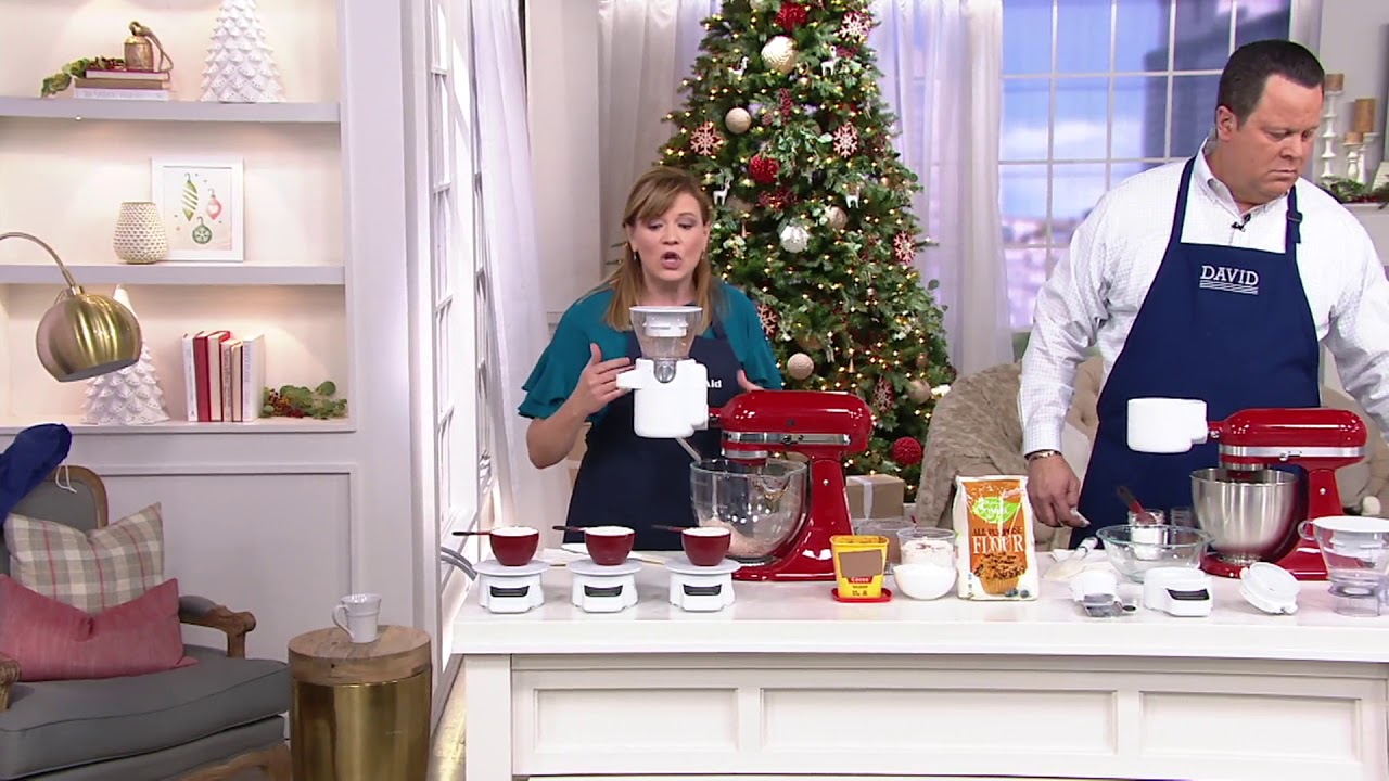 KitchenAid Sifter Stand Mixer Attachment with Scale on QVC