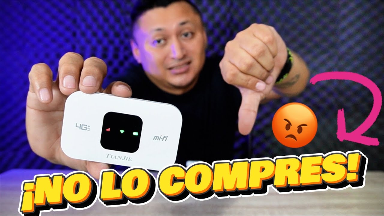Wifi Portátil Chino | EL PEOR | MiFi