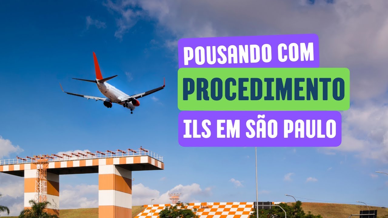 Pousando ILS com rádio navegação e arremetida em Congonhas! -MSFS2020