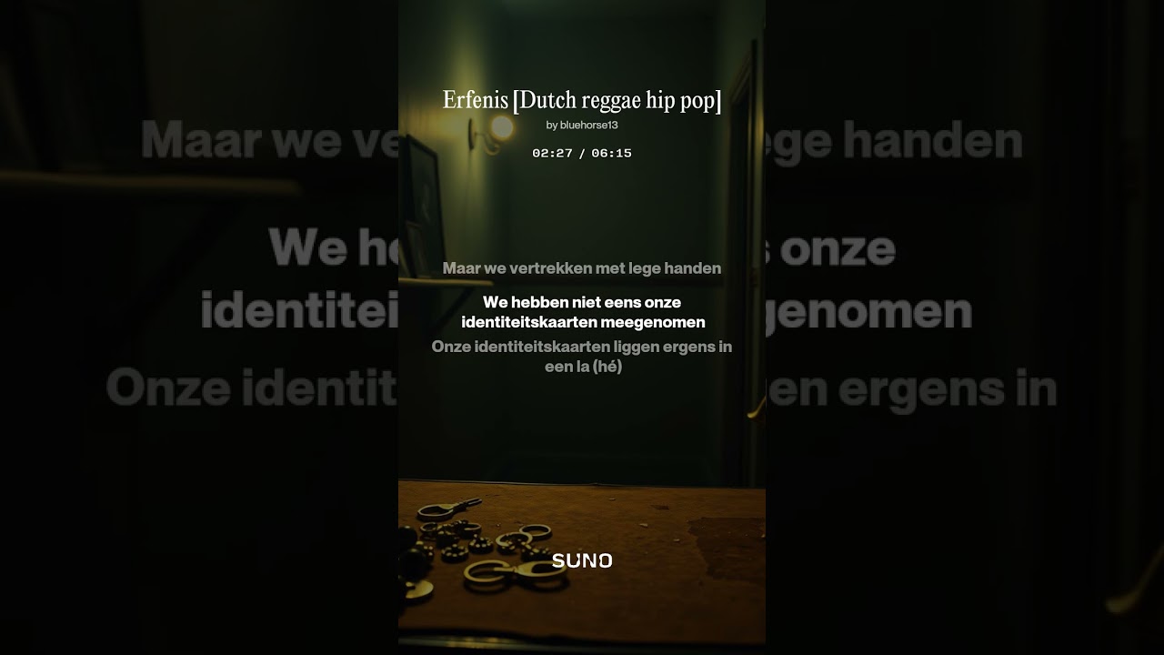 Erfenis Dutch reggae hip pop