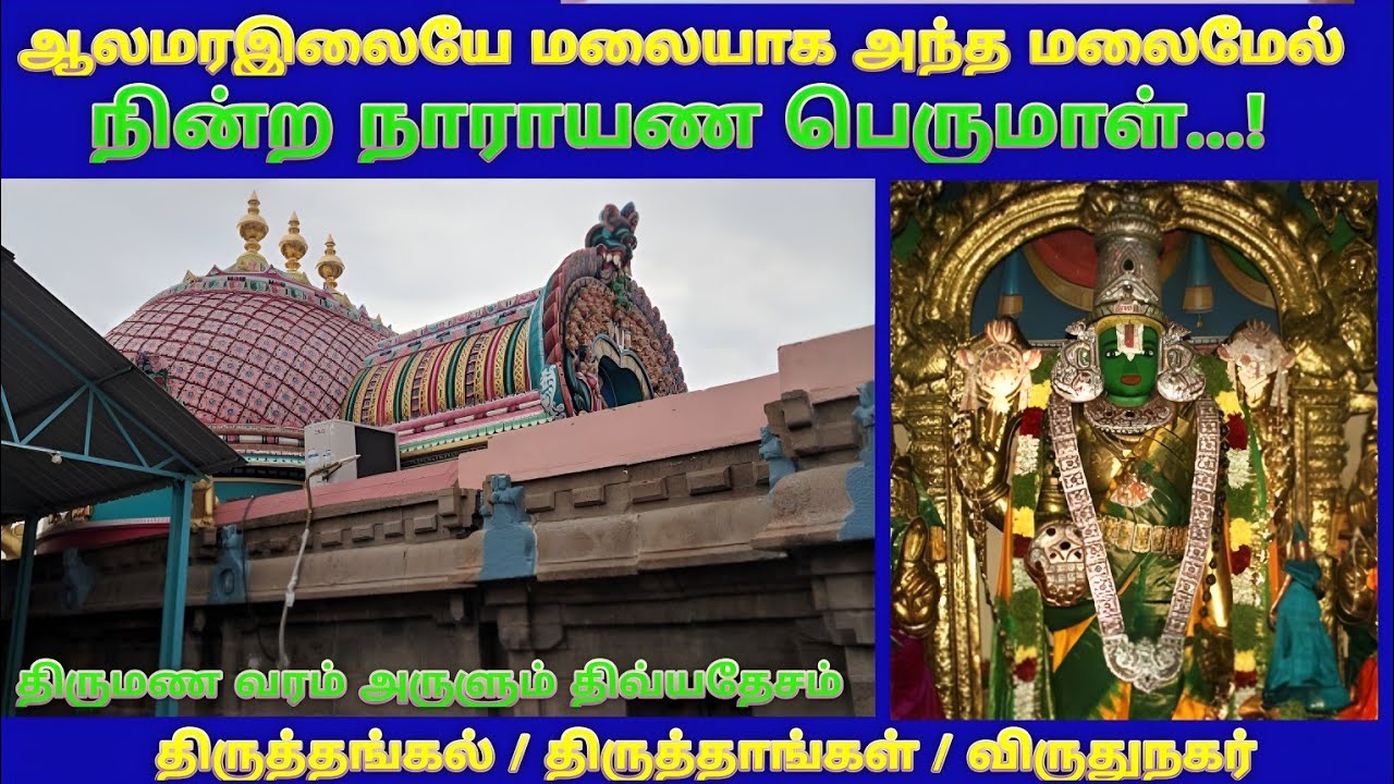 திருத்தங்கல் நின்ற நாராயணப் பெருமாள் திருக்கோவில்/  Thiruthangal Ninra Narayana Perumal Temple