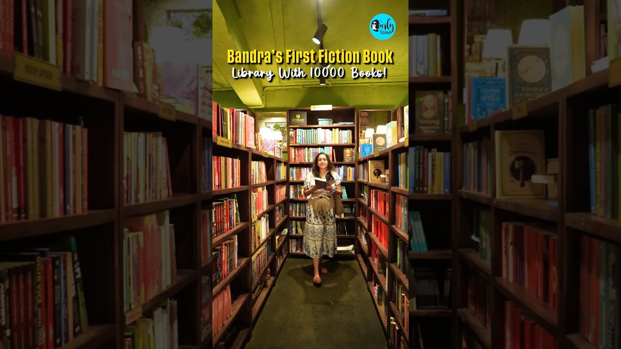 Bandra First Fiction Book Library with 10000 Books #mumbai #library #books