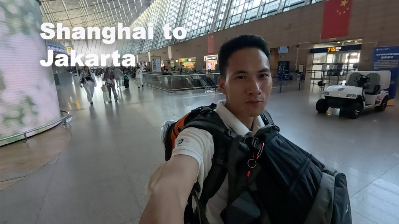 Goodbye Shanghai… Hello Jakarta - Day 1 of my vlog trips in Asia