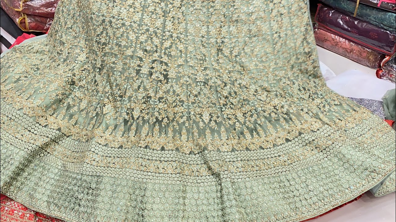 Exclusive Bridal lehenga By Nibir Fashion || Light color lehenga || Bridal lehenga 2021