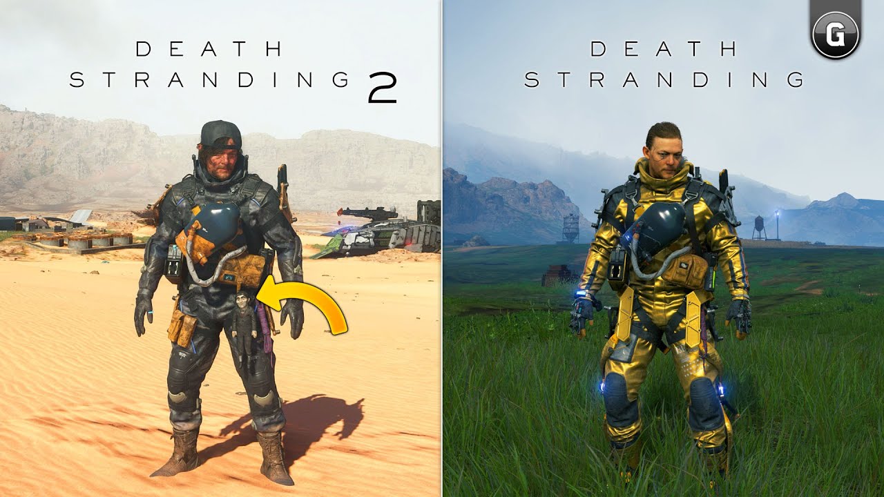 Death Stranding 2 (2025) vs. Death Stranding (2019) &ndash; Comparison
