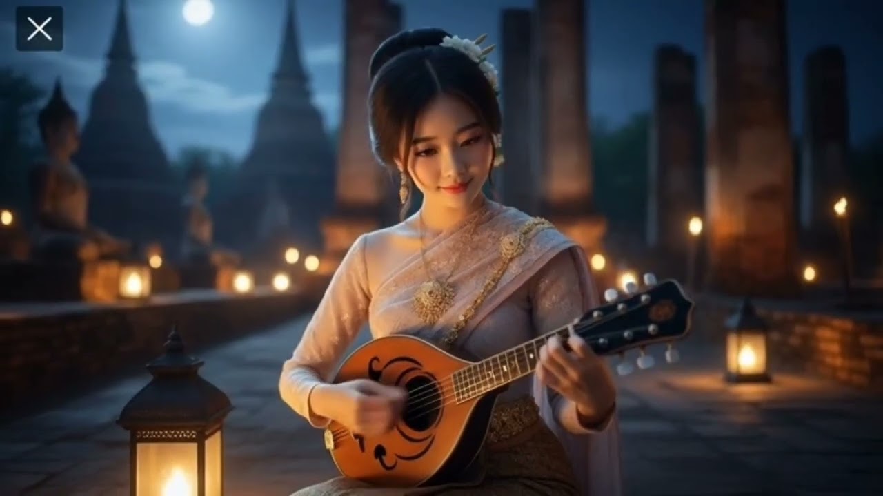 Moonlit Melody in an Ancient Temple