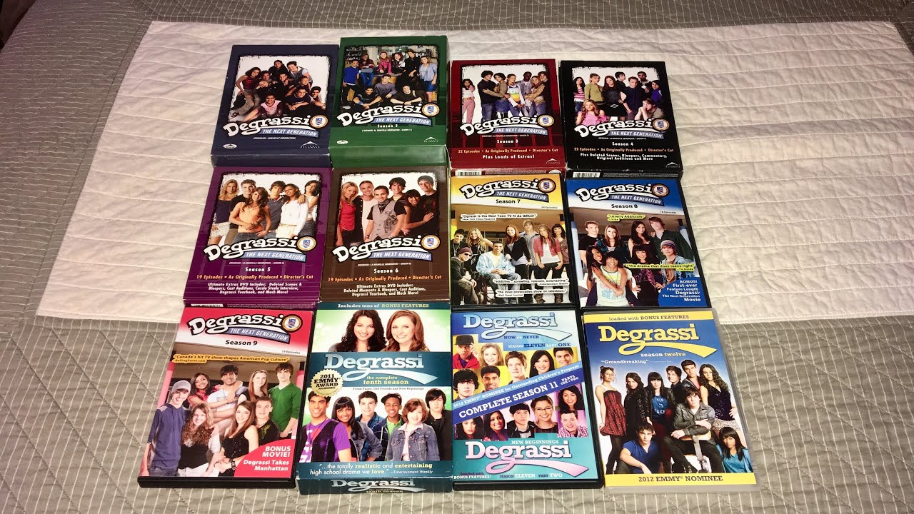 Degrassi: The Next Generation Seasons 1-12 DVD Unboxing