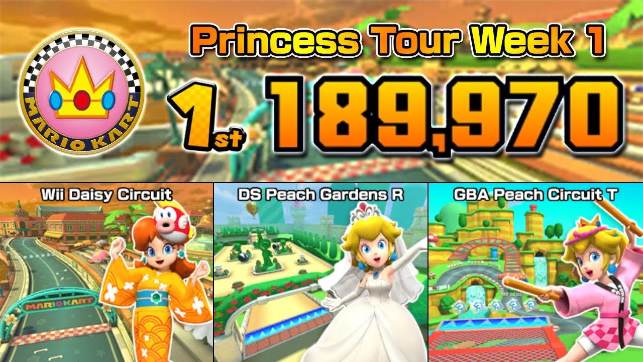 LET IT GO! | Mario Kart Tour | Princess Tour Week 1 Ranked Cup (190K) | Tier 99 | Lv 355
