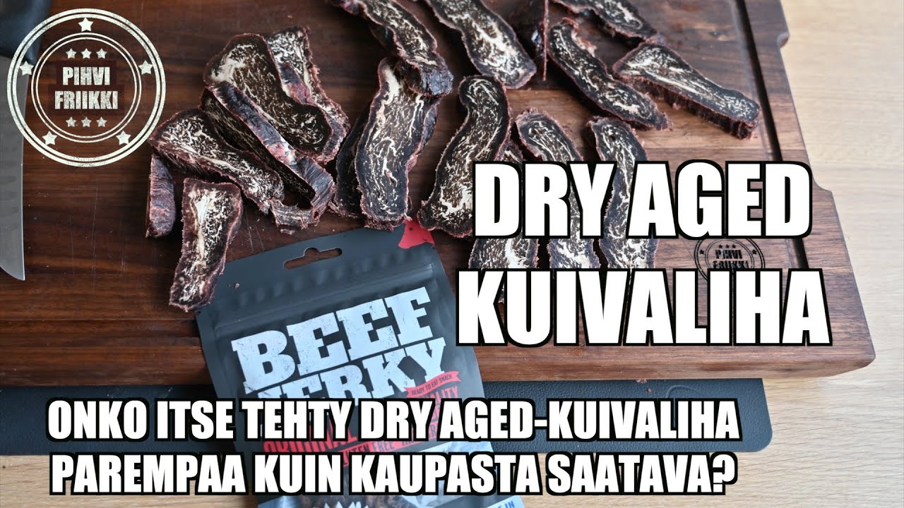 Dry Aged kuivaliha - Onko parempaa itse tehtynä kuin kaupasta ostettuna?